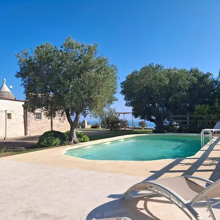 Panoramic Trulli With Swimming Pool In Villa Monopoli
