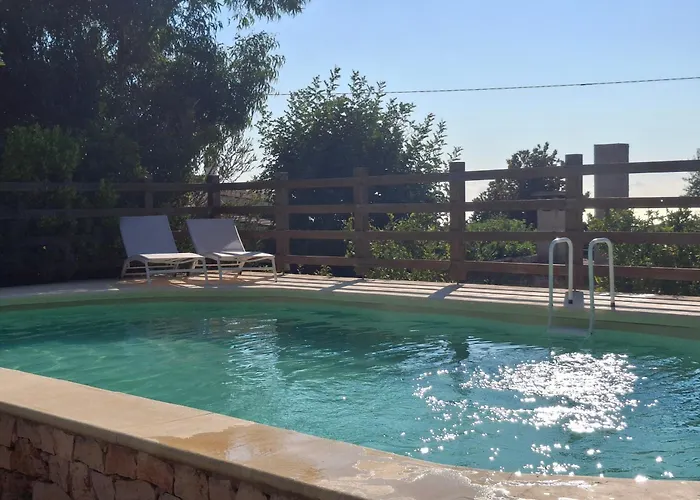 Panoramic Trulli With Swimming Pool In *
